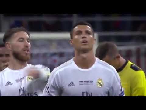 Tension - madness - nerves Ronaldo's penalty in the Champions League final with Atletico Madrid