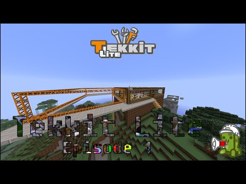 Tekkit Lite - Episode 1 - Base Tour!