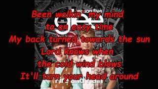 Glee Cast - Fire and Rain + Lyrics