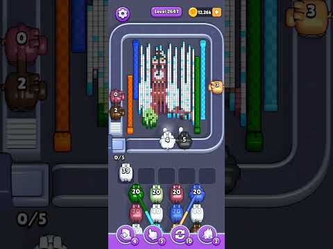 Pixel Flow Level 2647 Walkthrough