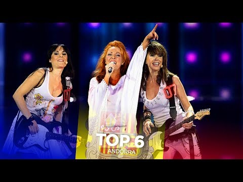 Andorra in Eurovision - My Top 6 (2004-2009)