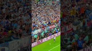 Download lagu coldest 🥶 fans bow down at King Lionel Messi 🙌🙌👑🇦🇷💙🤍 #lionelmessi #messi #fifaworldcup2022 mp3