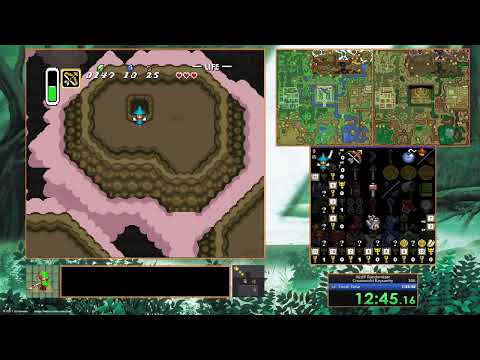 ALttPR Crosskeys Tournament 2023 - Swiss Round 4 (3-0) vs. @iamskelebro (No mic) - Restreamed on @ze