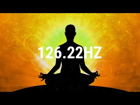 Solar Plexus Chakra 126.22 Hz Pure Tone | Manipura | The Platonic Frequencies | Meditation Sounds