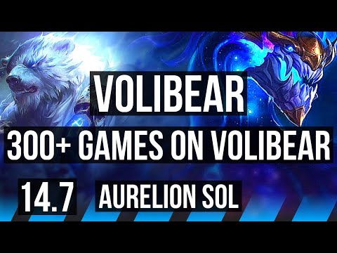 VOLI vs AURELION SOL (MID) | 6/3/12, 300+ games | TR Master | 14.7