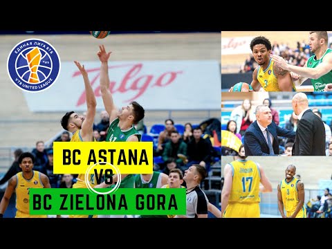 Condensed Game BC Astana vs. BC Stelmet Zielona Gora, VTB League. 26.01.2020