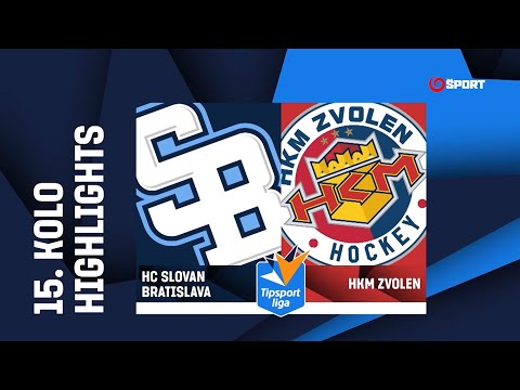 15. kolo: HC Slovan Bratislava - HKM Zvolen 4:3 pp (0:0, 2:2, 1:1 - 1:0)