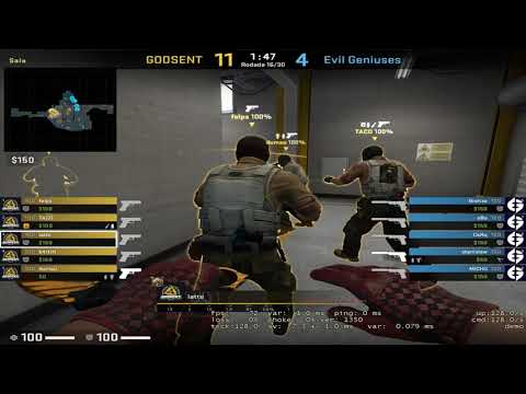 GODSENT PISTOL TR vs. EVIL GENIUSES (NUKE) - IEM FALL