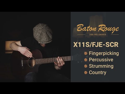 Демонстрация звучания электроакустической гитары Baton Rouge X11S/FJE-SCR