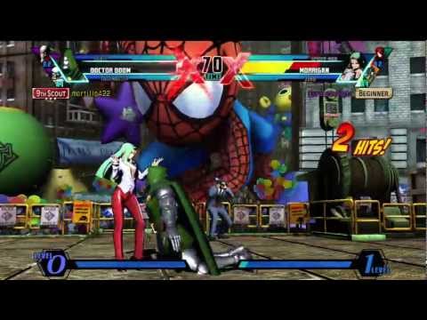 Ultimate Marvel vs Capcom 3 (PS3) -- Non-Ranked Matches 204C - The Return of the HIDDEN MISSILES