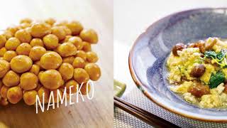 なめこの親子とじ