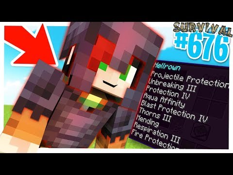 HO CREATO l'ARMATURA PERFETTA di NETHERITE - Minecraft ITA SURVIVAL #676