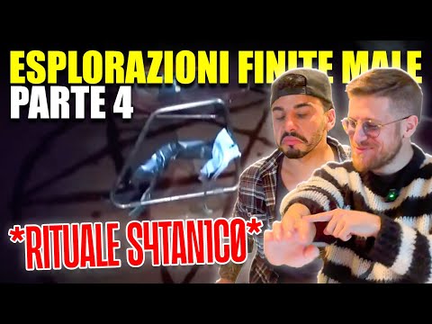 REAGIAMO ALLE PIÙ TERRIBILI ESPLORAZIONI FINITE MALE #4: QUI È STATO FATTO UN SACRIFICIO S4TAN1CO!