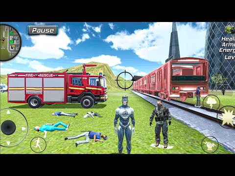 Hurricane Tornado Superhero Vegas Crime Simulator Fighting In Gangster City #7 - Android Gameplay