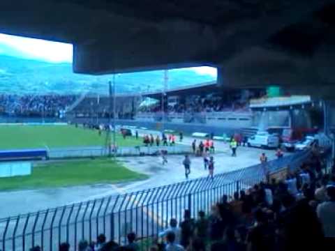 Esultanza finale Ascoli vs Ternana 1 a 1 dei Terna