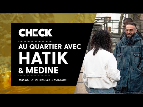 Au quartier avec Hatik et Medine