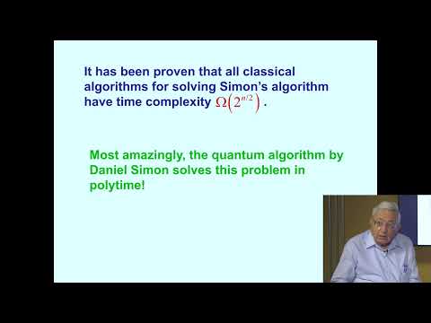4 Simon’s Algorithm (Sam Lomonaco)