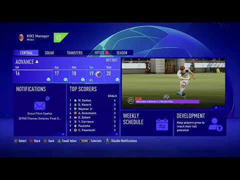 AC Milan career mode season 2 episode 8
