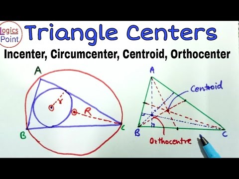 Geometry - Types Of Center Of Triangle || CGL CPO CHSL BANKING TET RAILWAYS EXAMS Video
