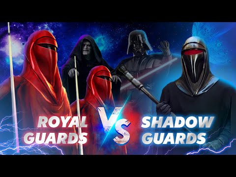 Darth Vader’s Shadow Guards VS Palpatine’s Royal Guards