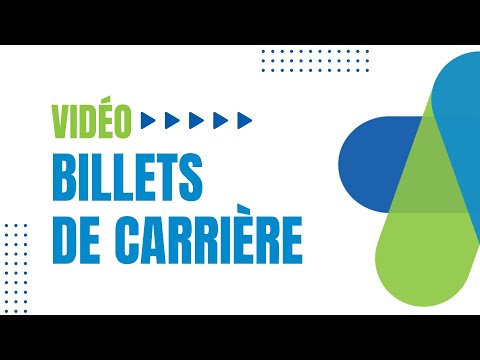 Billets de carrière