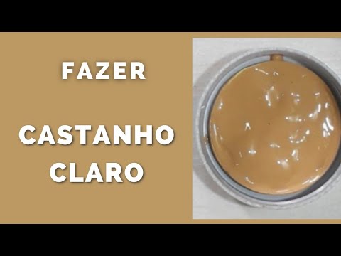 how to make light brown color