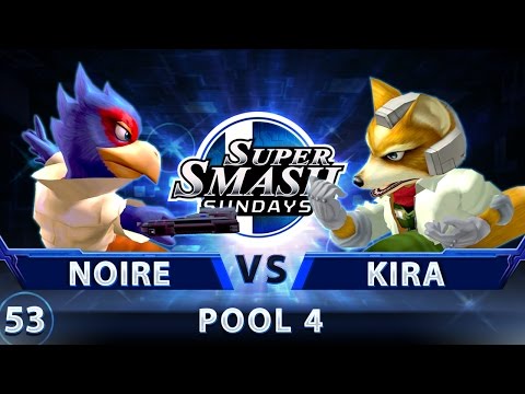 SSS 53 - Noire (Falco) vs. SSBM-T | Kira (Sheik) - SSBM Pool 4 - Smash Melee