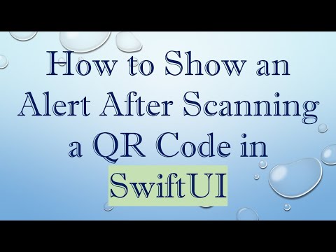 How to Show an Alert After Scanning a QR Code in SwiftUI