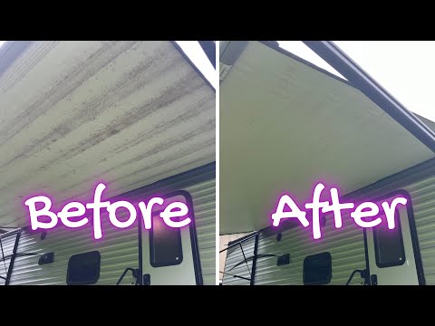 Best product for cleaning RV Awning