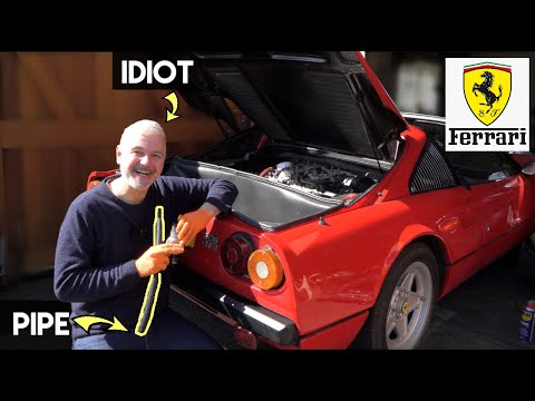 Can An Idiot Tune An Old Ferrari The Traditional Way? Engine Tune Ferrari 308