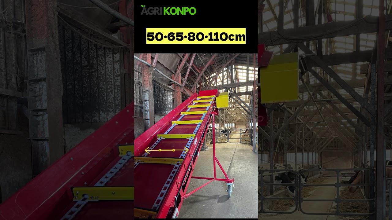 【AGRI-KONPO】チェーン式サイレージエレベーター  #牧草 #manufacturing #machining