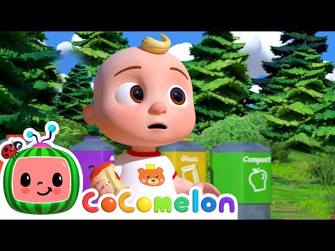 Clean Up Trash Song | CoComelon | Sing Along | Nursery Rhymes and Songs for Kids