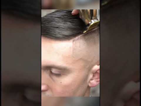 14 second military high skin fade haircut
