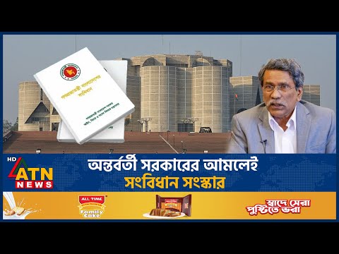 অন্তর্বর্তী সরকারের আমলেই সংবিধান সংস্কার | Constitution Amendment | Ali Riaz | ATN News