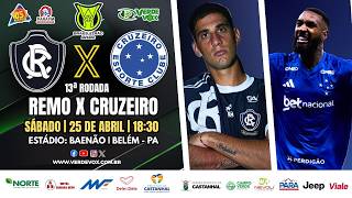 #aovivo REMO X CRUZEIRO || BAENÃO || SÉRIE A  - 2026 || 13ª RODADA