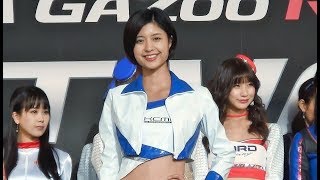 TGRF2018㉑  陽菜みなみ(@_harunaminami)さん 2018 carrozzeria KCMGエンジェルス レースクイーン PRステージ