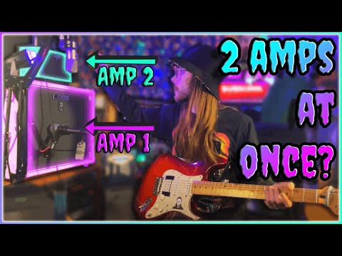 I Used 2 Guitar Amps at Once! PART 1