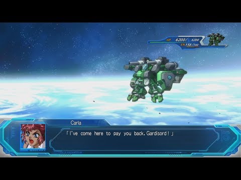 Super Robot Wars OG Moon Dwellers - Randgrid Raven Attacks