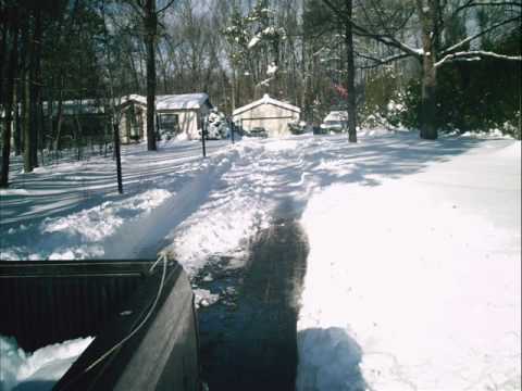 Snow Storm Dec 18 and19 2009 Philly New Jersey.wmv