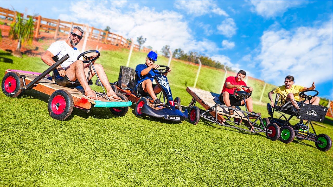 BATALHA DE CONSTRUÇÃO DE CARRINHO DE MADEIRA [EP.19]
