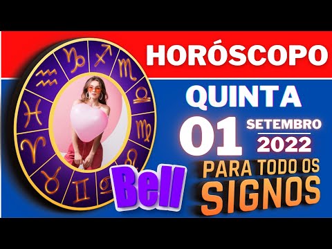 #meusigno ♈  HOROSCOPO DO DIA ⭐ QUINRTA 01 DE SETEMBRO DE 2022 l PREVISÕES PARA TODOS OS SIGNOS