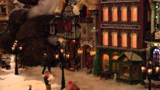 preview picture of video 'HD Close ups Magic Miniature Christmas Villages 2010 at Tuincentrum Duiven'