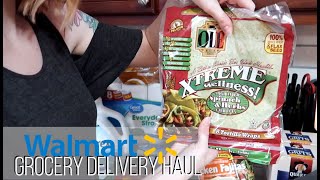 Walmart Grocery Delivery Haul - Trying to Be Healthier!