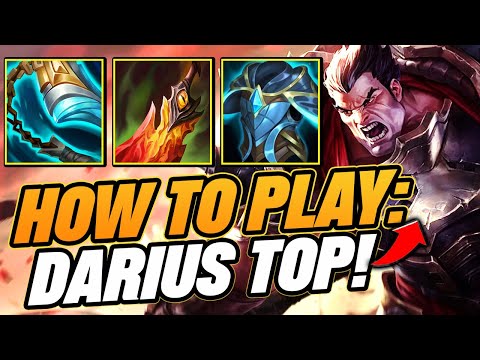 How To Play Darius Top! Korean Challenger Darius Guide S+ Champion | League of Legends