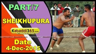 (1) Sheikhupura(Ludhiana) Kabaddi Tournament 4 Dec 2015
