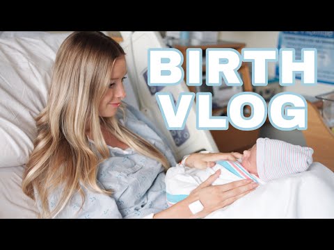 NATURAL BIRTH VLOG // unmedicated + positive experience