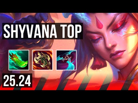 SHYVANA vs ZAAHEN (TOP) | EUW Master | 25.24