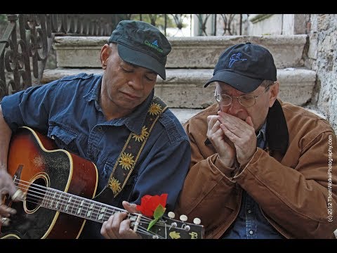 Guy Davis & Fabrizio Poggi : Lay Lady Lay  ,  Blues At The Bay