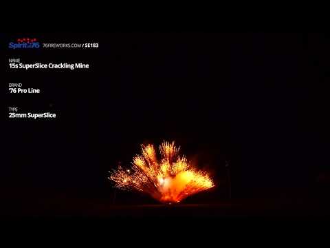 SE183 15s SuperSlice Crackling Mine (25mm) - '76 Pro Line