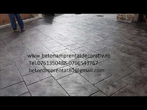 Beton Amprentat Ateaș - Bihor Tel.0761350488 -0766543767